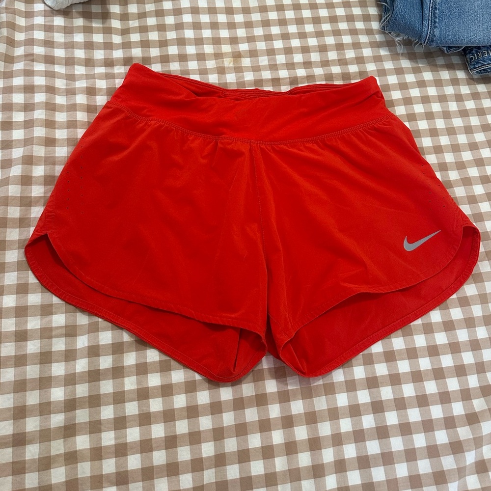 Nike Women's Bright Red Athletic Shorts